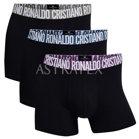 3 pack pnskch boxerek CR7 CRISTIANO RONALDO Black