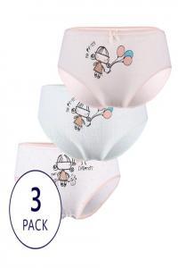 3PACK dvch bavlnnch kalhotek Balloons