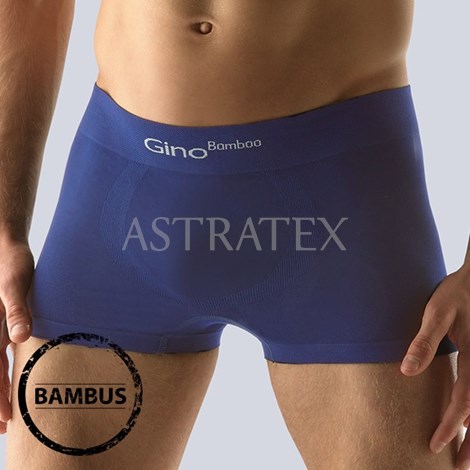 Boxerky Bamboo krtk nohavika Blue