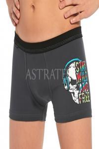 Chlapeck boxerky Print Skull Graphite